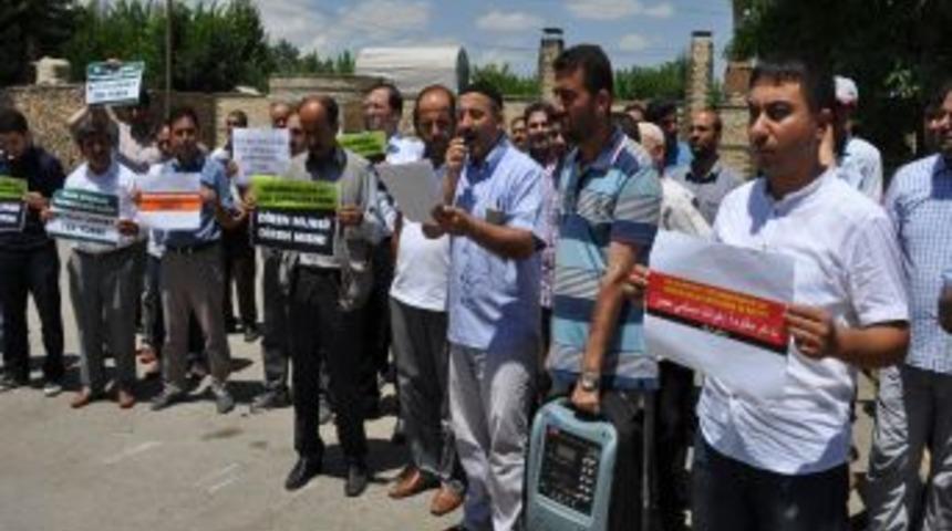 Muş&rsquo;ta Mısır&rsquo;daki Darbeye Tepki