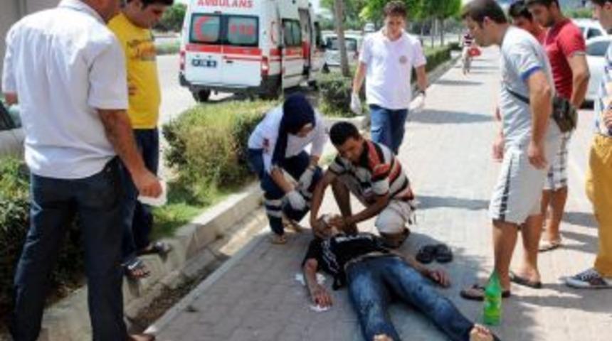 Kumluca'da Trafik Kazası: 1 Yaralı