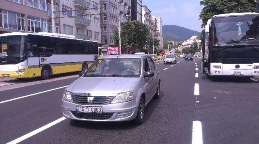 Atat&uuml;rk Caddesinde Trafik Normale D&ouml;nd&uuml;