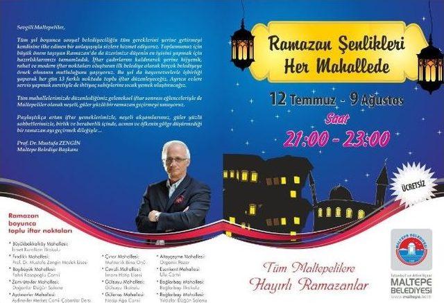 Ramazan Coşkusu Maltepe&rsquo;de 2