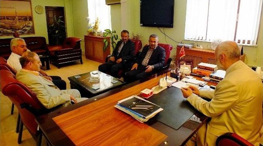 Ak Parti&rsquo;den İl M&uuml;ft&uuml;s&uuml; Arvas&rsquo;a Ramazan Ziyareti