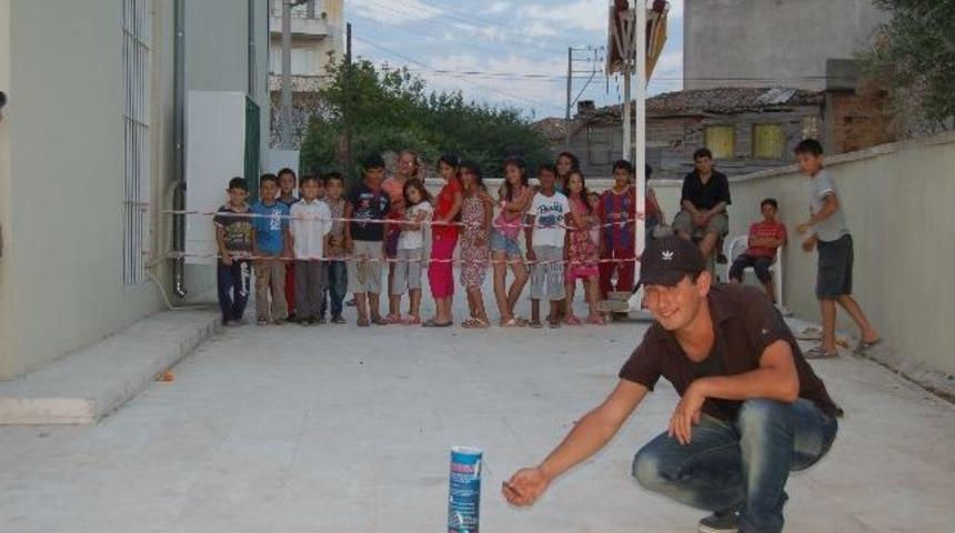 &Ccedil;ocukların İftar Topu Merakı