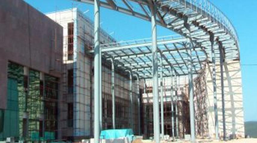 Şaziye R&uuml;şt&uuml; Devlet Hastanesi Personeli 100 Yataklı Hastaneyi Ziyaret Etti