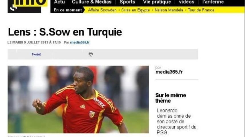 Samba Sow Transferi Fransa Basınında
