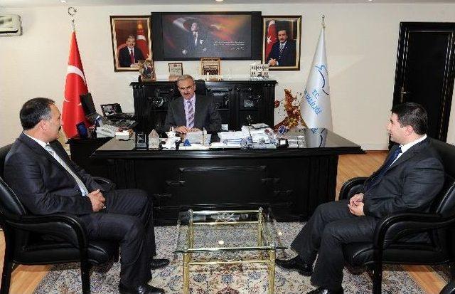 Vatbo Başkanı Toprak&rsquo;tan Vali Karaloğlu&rsquo;na Ziyaret 1