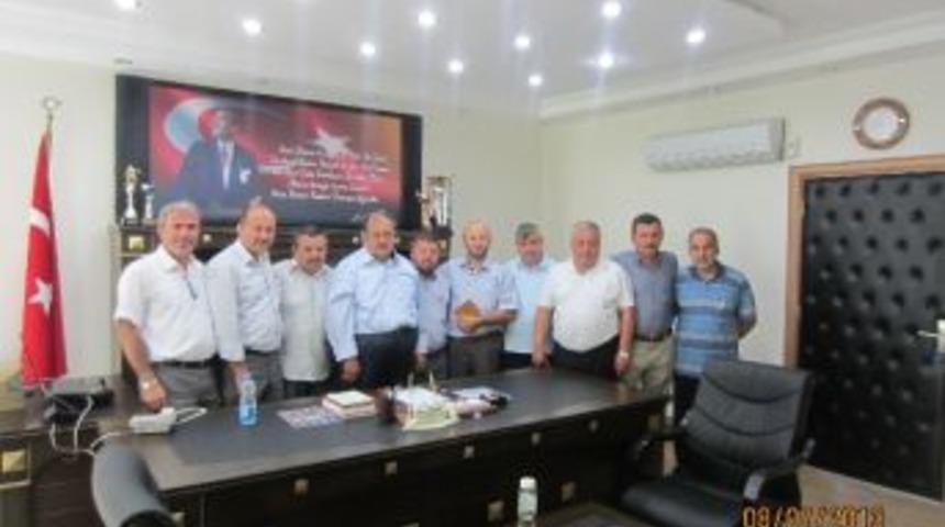 Fatsa Din G&ouml;revlileri Derneği'nden M&uuml;ft&uuml; Yılmaz'a Ziyaret