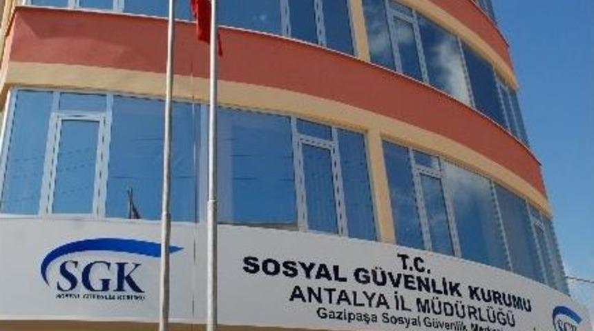 Gazipaşa Sgk Hizmete A&ccedil;ıldı