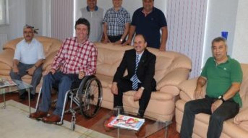 Defterdardan Samsunspor&rsquo;a Ziyaret