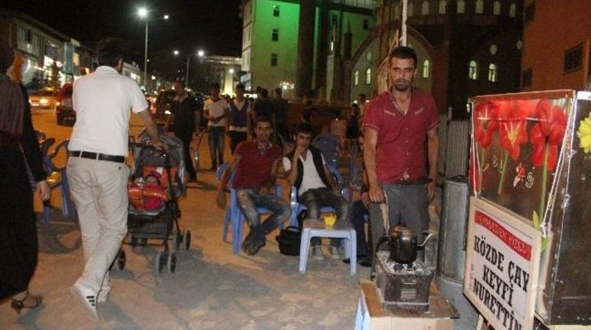 Hakkari&rsquo;de Semaver &Ccedil;ayı Keyfi