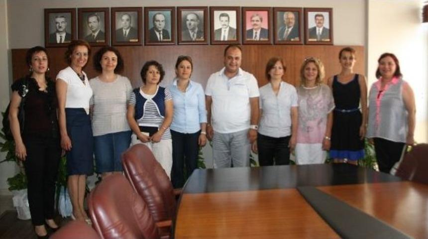 Aydın İş Kadınları Derneğinden Ayto&rsquo;ya Anlamlı Ziyaret