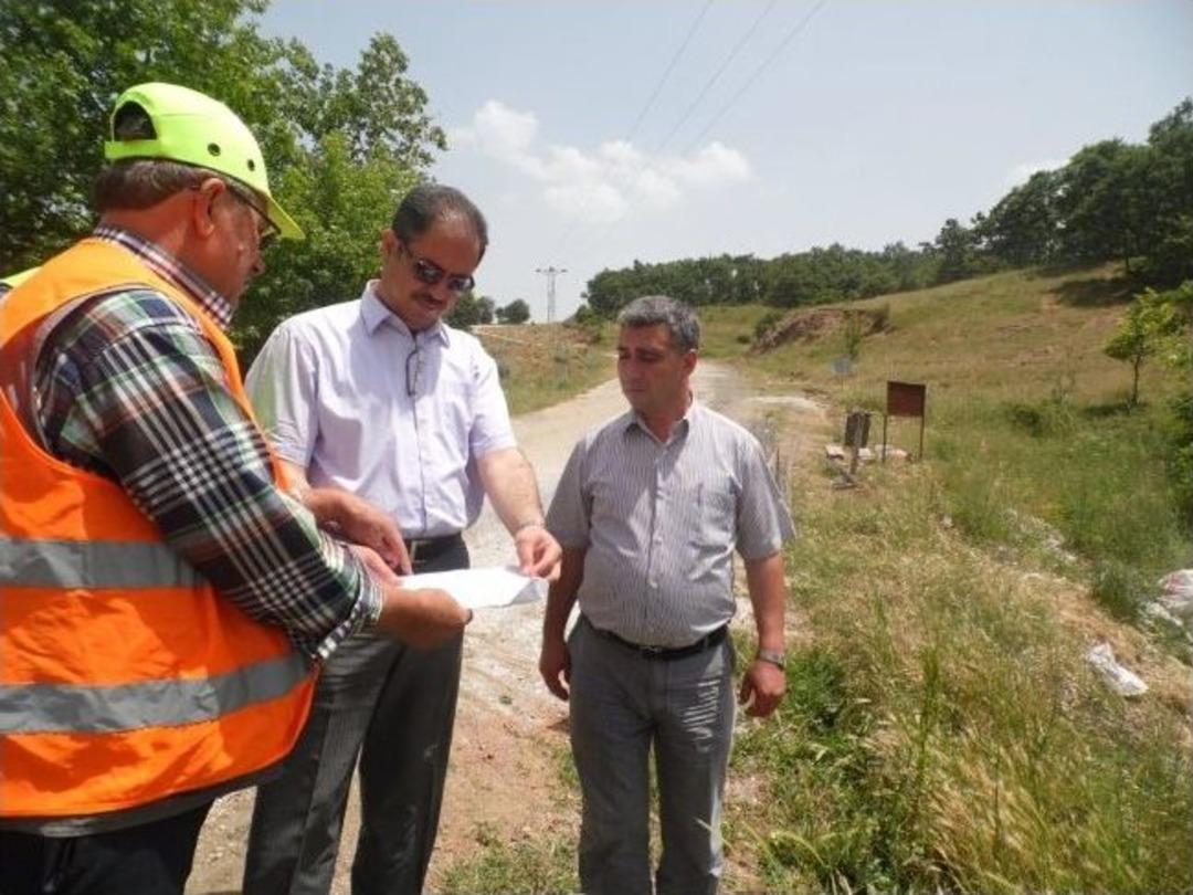 &Ccedil;an Kaymakamından K&ouml;ydes &Ccedil;alışmalarına Denetleme