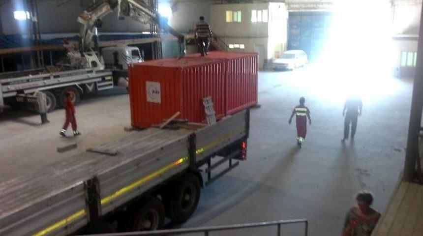 Aydın&rsquo;a 4 Adet Afet Konteynırı Tahsis Edildi