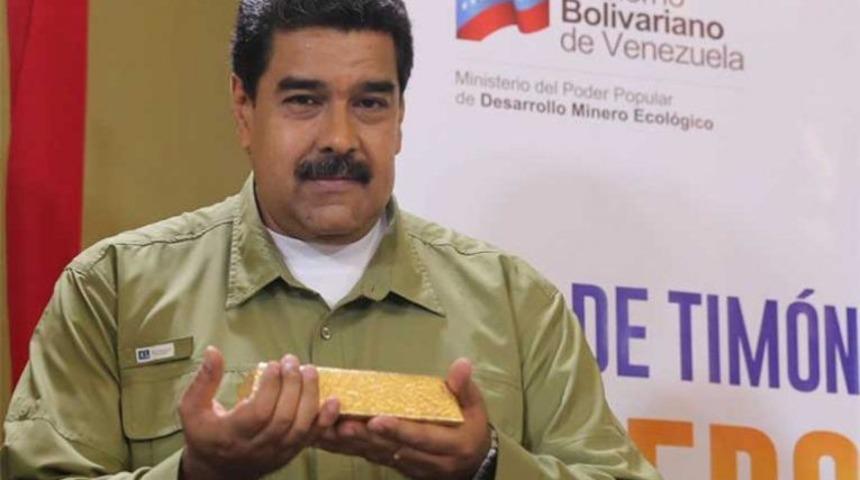 Maduro'nun kalbi de altınları da Türkiye'de