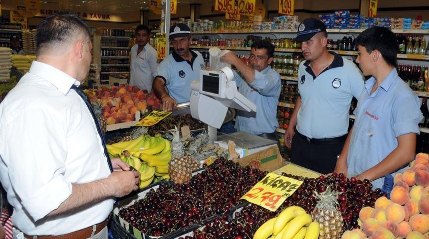 &Ccedil;arpı Pazarda Ramazan Denetimi