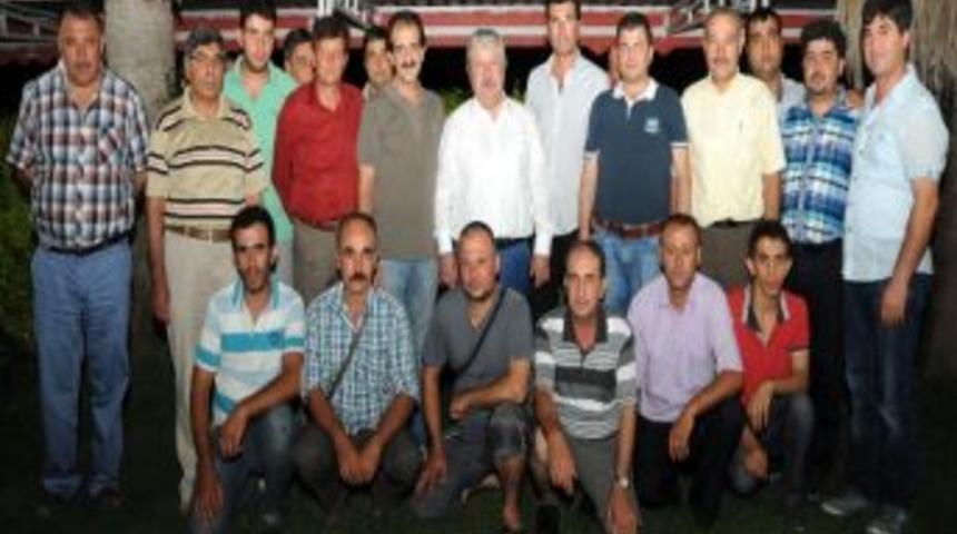 Başkan Akaydın&rsquo;dan Ekdağ&rsquo;a &Ouml;vg&uuml;