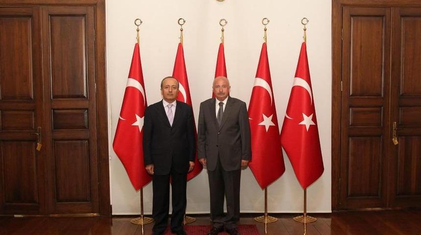 Ankara Cumhuriyet Başsavcısı Şimşek&rsquo;ten, Vali Y&uuml;ksel&rsquo;e Iade-i Ziyaret