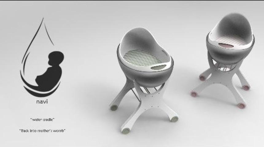 Bebeklerin Kırkını &Ccedil;ıkaran Y&uuml;zen Beşik...