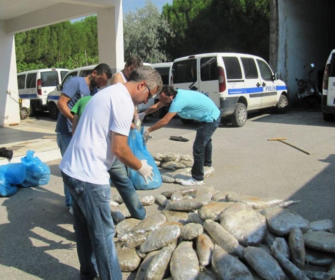 G&uuml;bre Altı Esrar Sevkiyatı