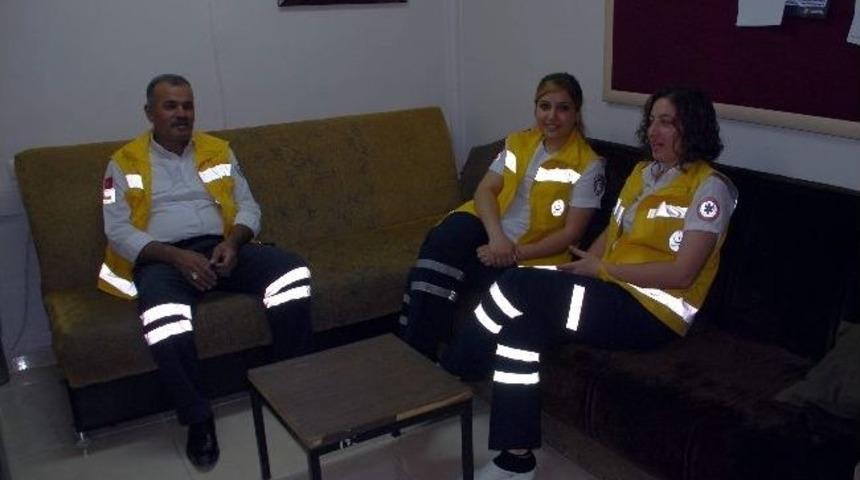 112 İstasyonlarına Malzeme Dağıtımı Yapıldı