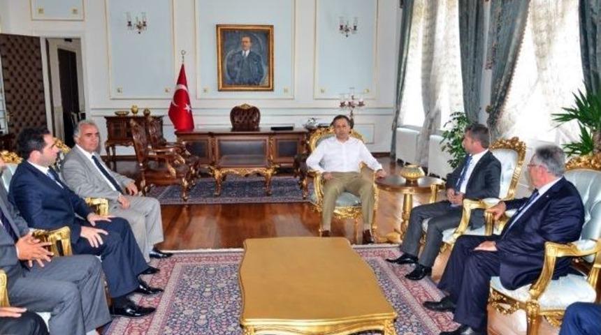 &Ccedil;erkezk&ouml;y Tso&rsquo;dan Vali Yerlikaya&rsquo;ya Ziyaret