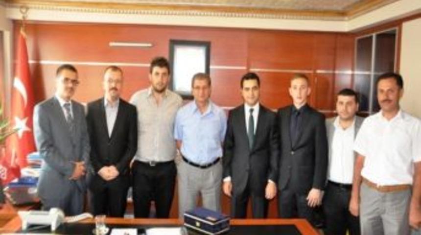 Gen&ccedil; TAGİD'den &Ccedil;orlu Kaymakamı Hulusi Doğan&rsquo;a Ziyaret