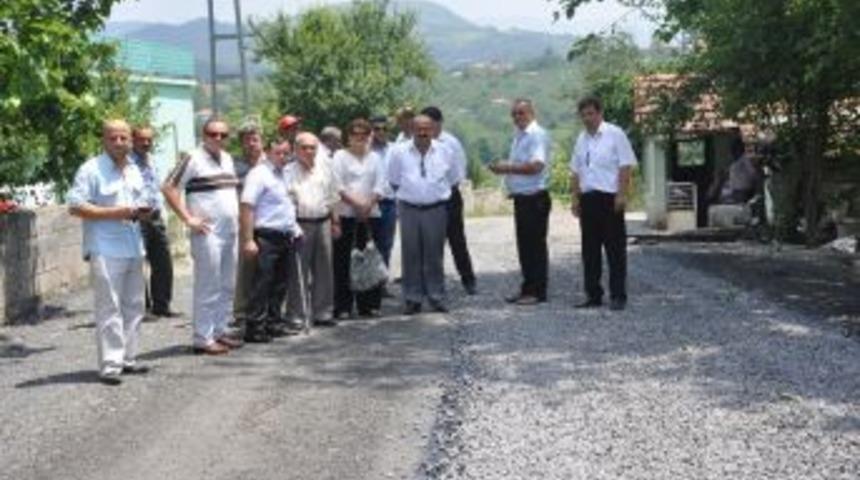 K&ouml;y Yollarında asfaltlama ve bakım &ccedil;alışmaları başladı
