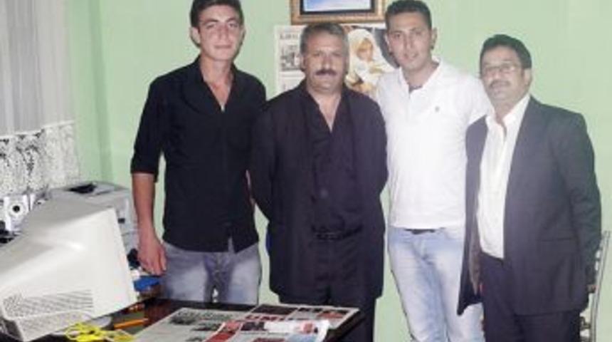 Enis ve İlhan G&uuml;ltekin'den gazetemize ziyaret