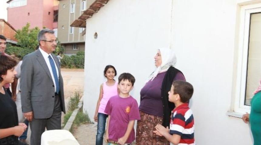 Başkan K&ouml;şker Mevlana Mahallesi'ni Ziyaret Etti