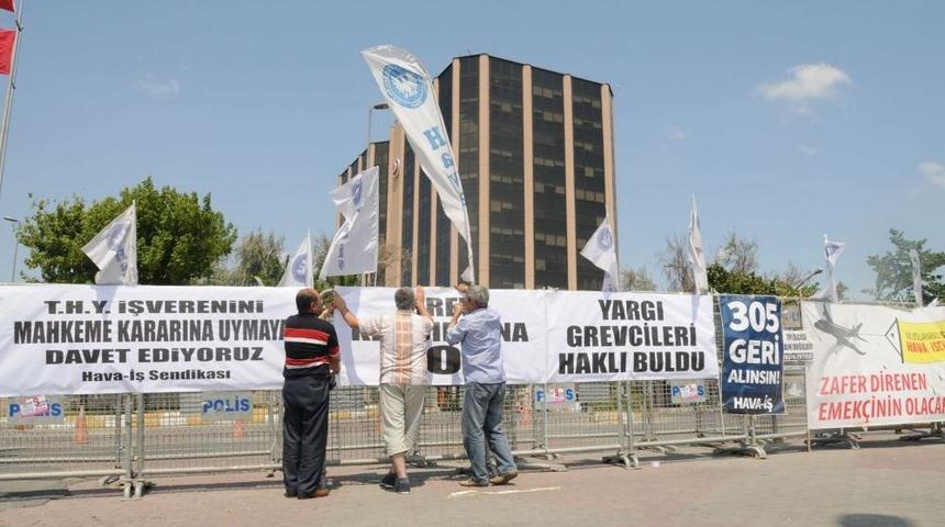 Hava-İş: Grevden D&ouml;nen Yok
