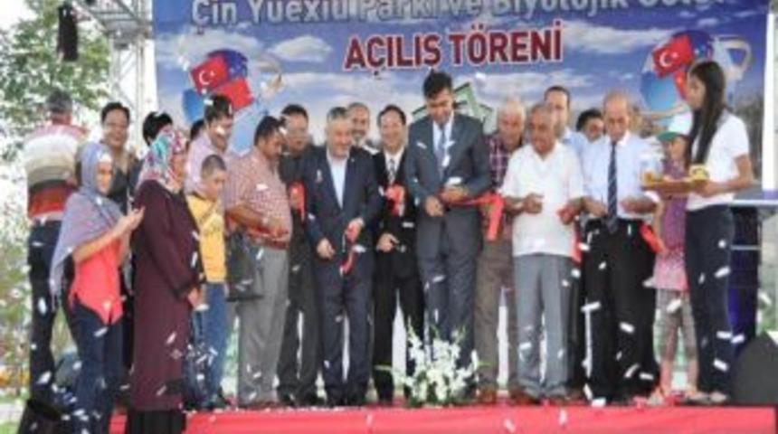 Meram&rsquo;da &Ccedil;in Yuexiu Parkı Ve Biyolojik G&ouml;let A&ccedil;ıldı