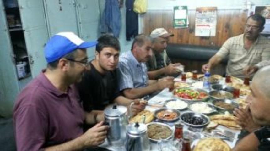 Maden-iş Y&ouml;netiminin Sahur Ziyareti