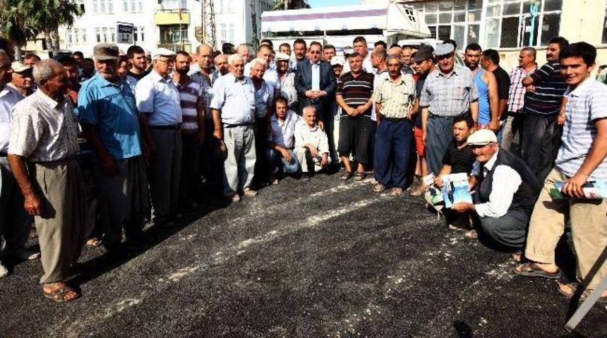 B&uuml;y&uuml;kşehir Belediyesi Tarsus'un K&ouml;ylerini Asfaltlıyor