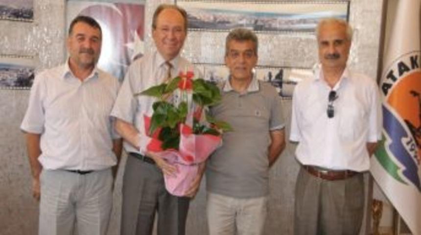 Pelitk&ouml;y Toki Y&ouml;netimi'nden Başkan Burma'ya Ziyaret