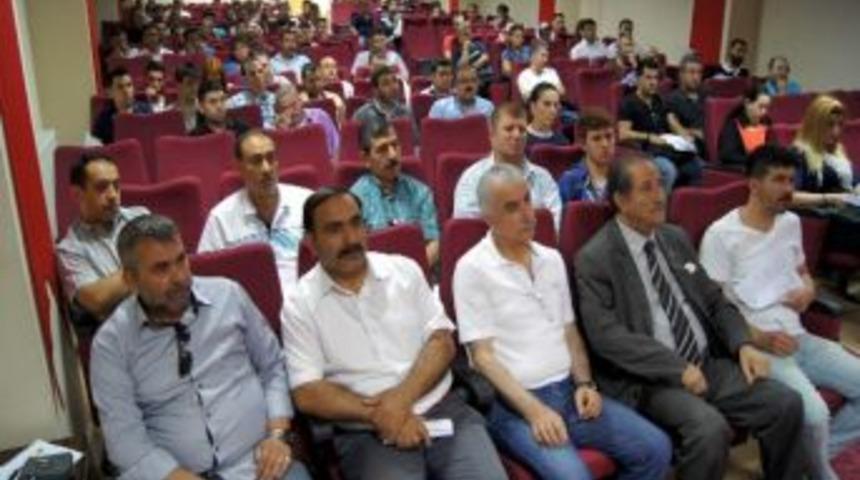 &Ccedil;alışanlara İş Sağlığı Semineri Verildi