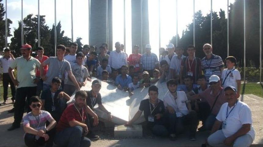 &Ccedil;anakkale Gezisini Tamamlayan Hafızlar Erzurum'a D&ouml;nd&uuml;