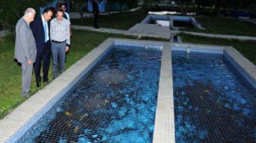 Vali Altıparmak, Balık &Ccedil;iftliğinde Incelemede Bulundu