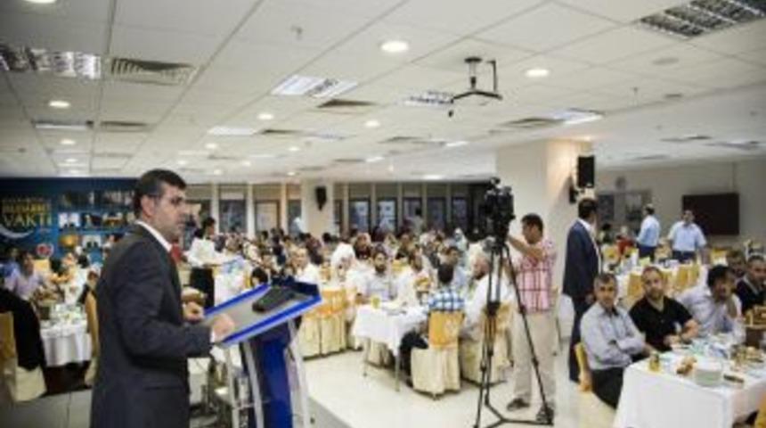 Başkan Keskin, M&uuml;ft&uuml;l&uuml;k Personeliyle Iftar Yaptı