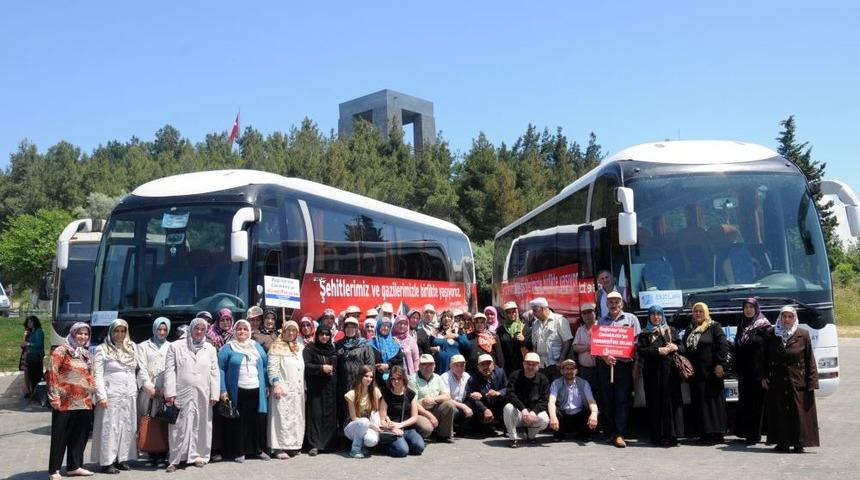 12 Bin Semt Sakini &Ccedil;anakkale'yi Ziyaret Etti