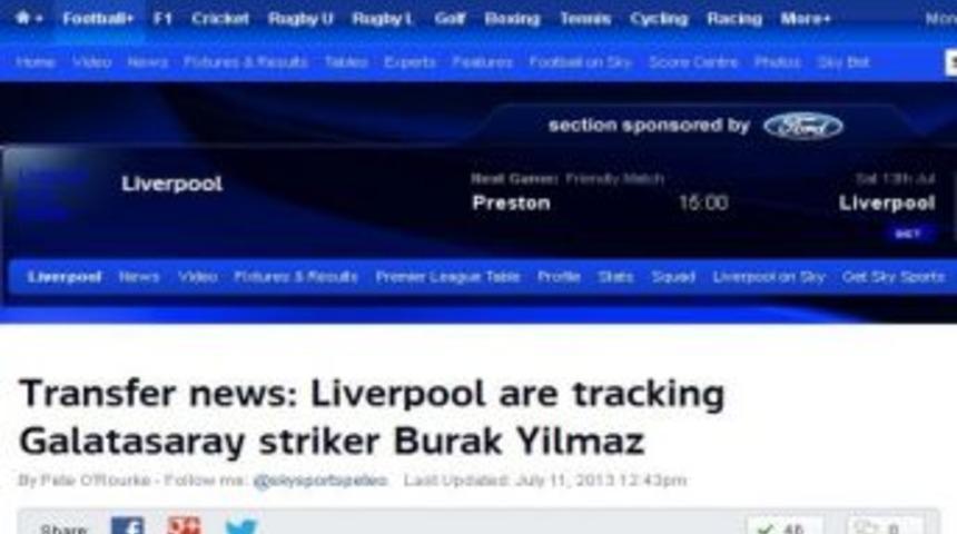 Burak Yılmaz'ın Son Talibi Lıverpool