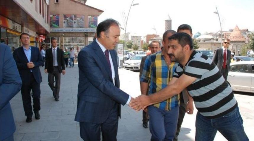 Vali Altıparmak'tan Esnaf Ziyareti