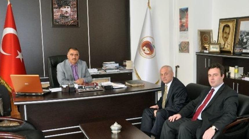 G&uuml;rcistan Başkansolosundan G&uuml;m&uuml;şhane Belediyesine Ziyaret