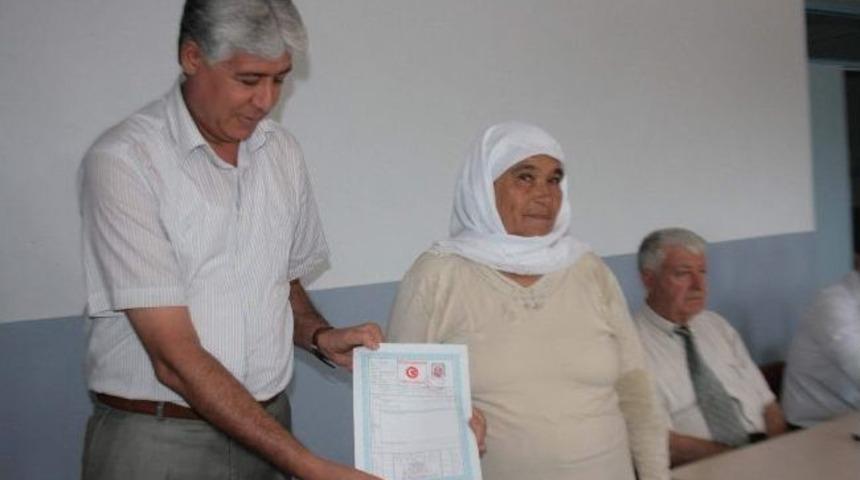 2b Tapuları Ortaca&rsquo;da Hak Sahiplerine Dağıtıldı