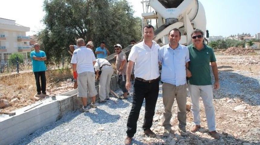 Didim&rsquo;de Belediye Spor Kompleksinin Alt Yapısını Tamamladı