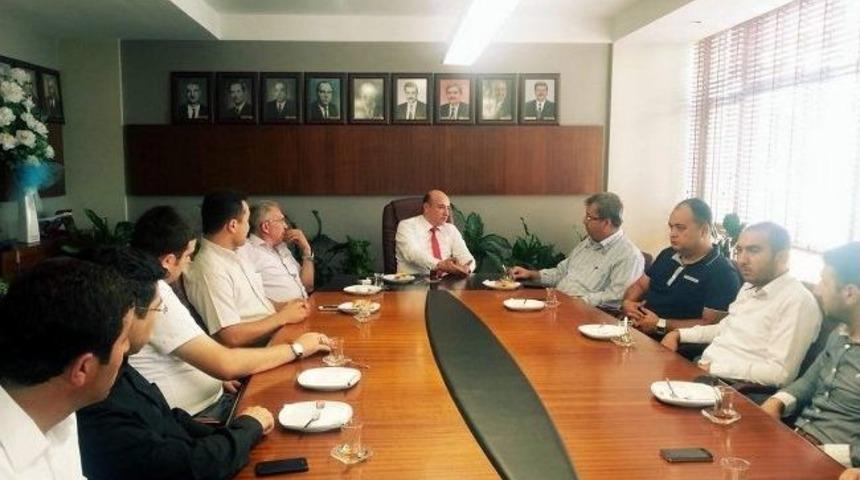 Aydın T&uuml;msiad&rsquo;tan Ayto&rsquo;ya Kutlama Ziyareti