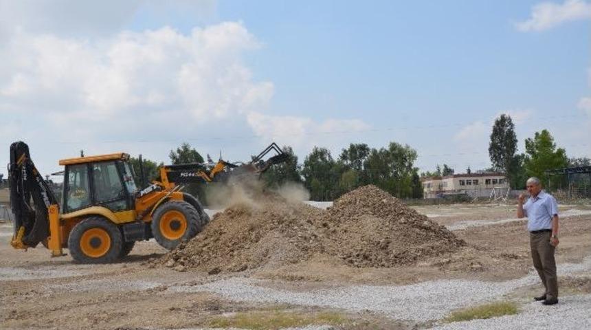Kayhan Kaynak Kardeşler Stadı&rsquo;nda Hummalı &Ccedil;alışma