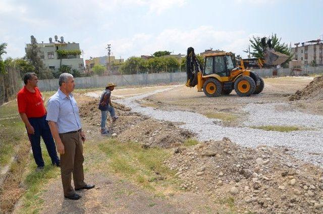 Kayhan Kaynak Kardeşler Stadı’nda Hummalı Çalışma