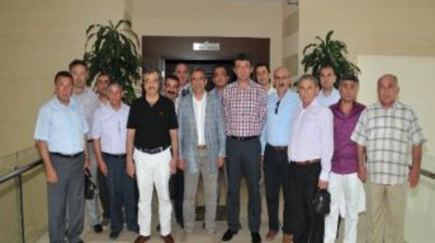 Atso Başkanı Budak, Kumluca Tso&rsquo;nun Yeni Y&ouml;netimini Ağırladı