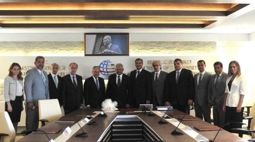 İto Y&ouml;netimi, Bakan Binali Yıldırım&rsquo;ı Ziyaret Etti