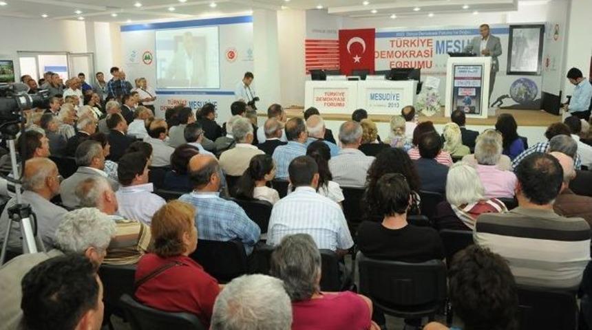 T&uuml;rkiye Demokrasi Forumu Sonu&ccedil; Bildirgesi Yayınlandı