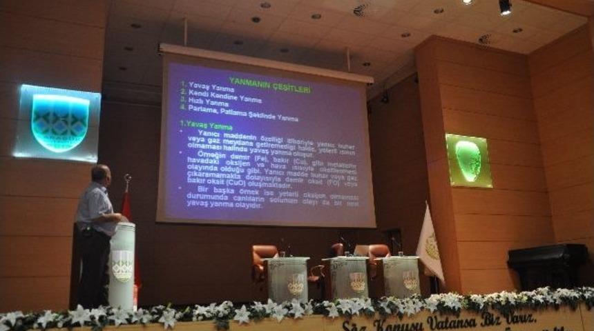 Kb&uuml;&rsquo;de Yangın &Ouml;nleme Ve S&ouml;nd&uuml;rme Toplantısı